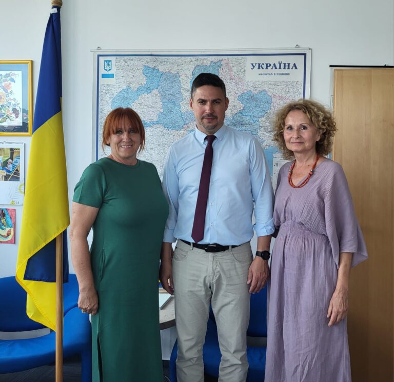 Read more about the article Posjeta Ambasadi Ukrajine u Sarajevu i fondaciji BH inicijativa Žena